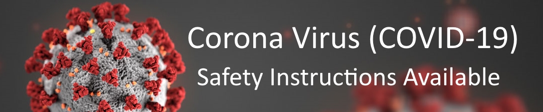 corona virus covid 19 safety instructions